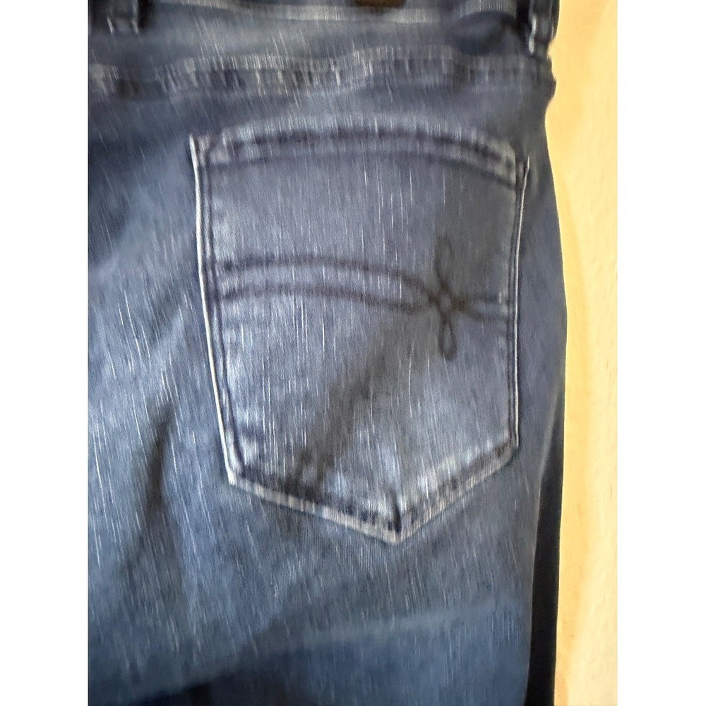 Aveology Womens Blue Flareโ Jeans Bootcut Denim Front Seam Size 18 - Picture 9 of 16